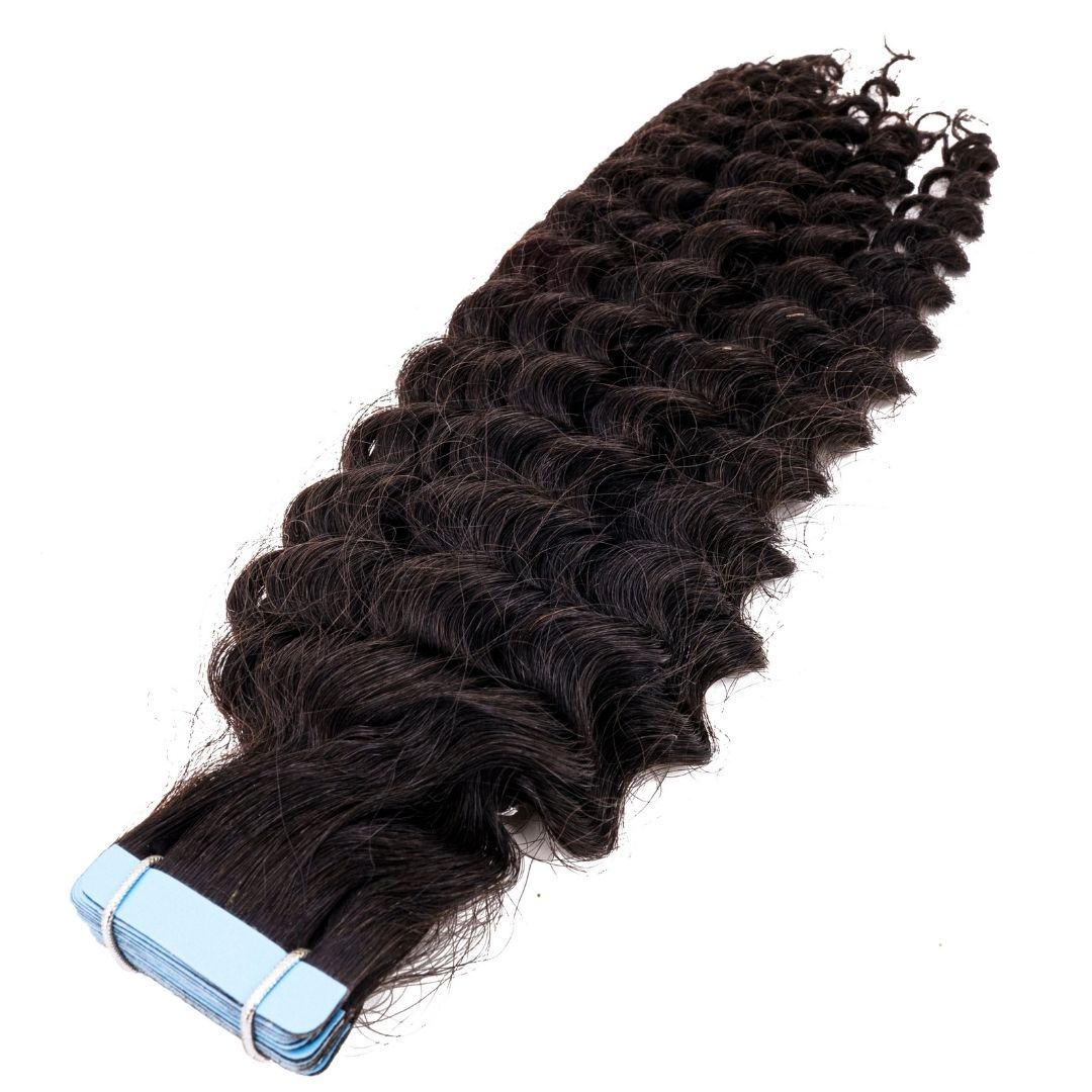 Extensiones de cinta Kinky Curly