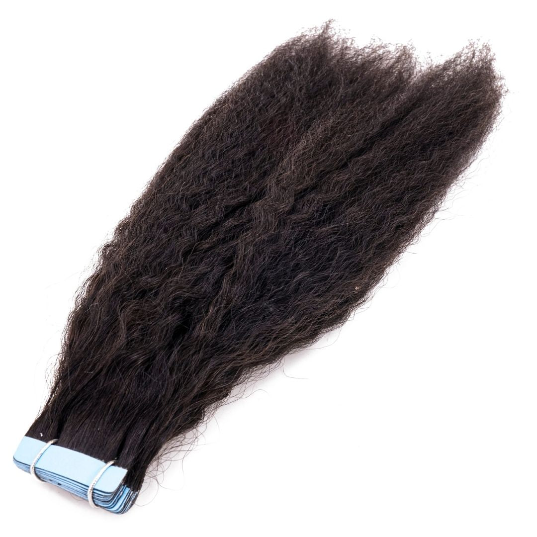Extensiones Kinky Straight Tape-In