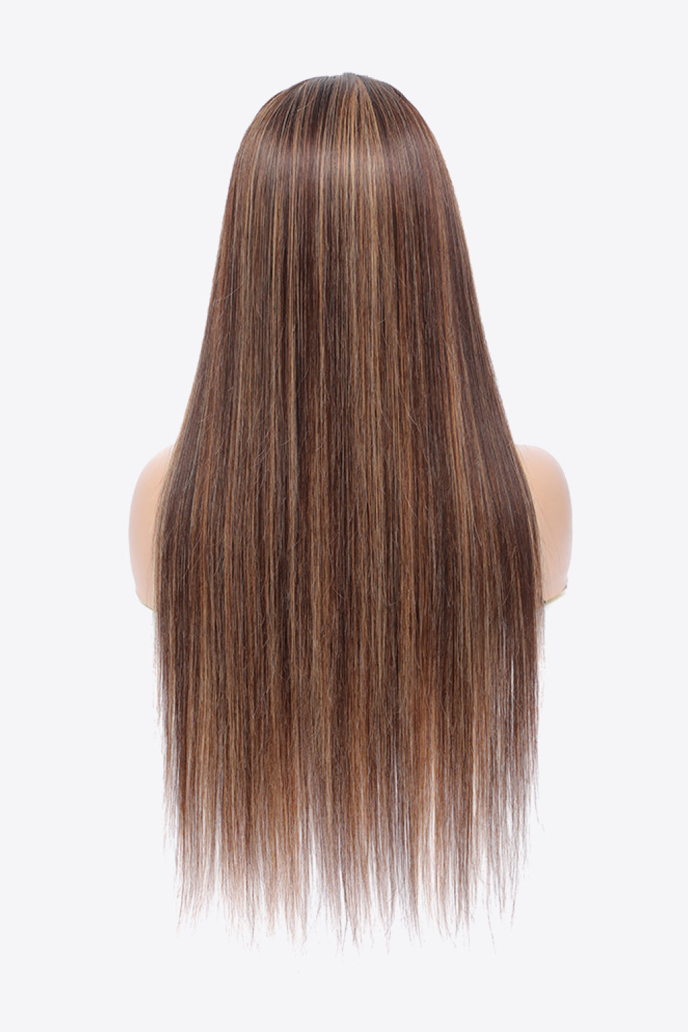 18" 160g 13*4" Lace Front Human Wigs in Brown Long 150% Density #p4/27