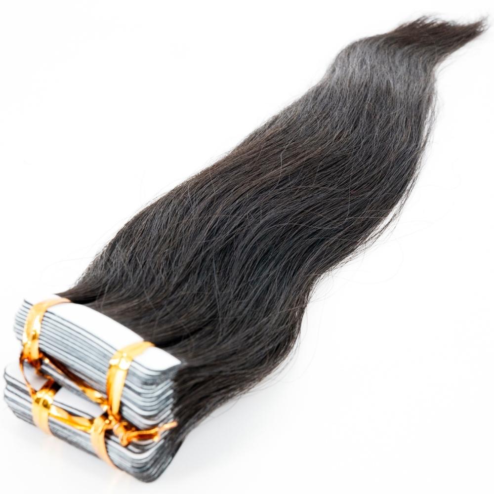 Extensiones de cinta sin procesar rectas