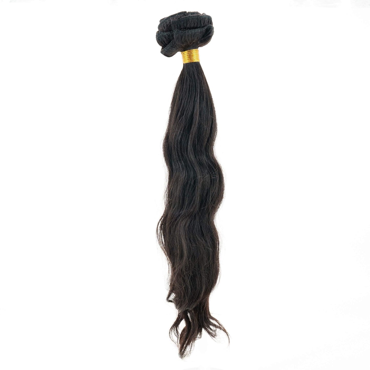Extensiones Clip-In Indian Curly Natural Black